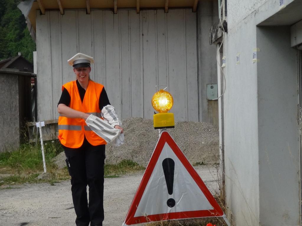 Auch im FSB Lehrgang lernen Sie die Grundlagen des Verkehrsdienstes.